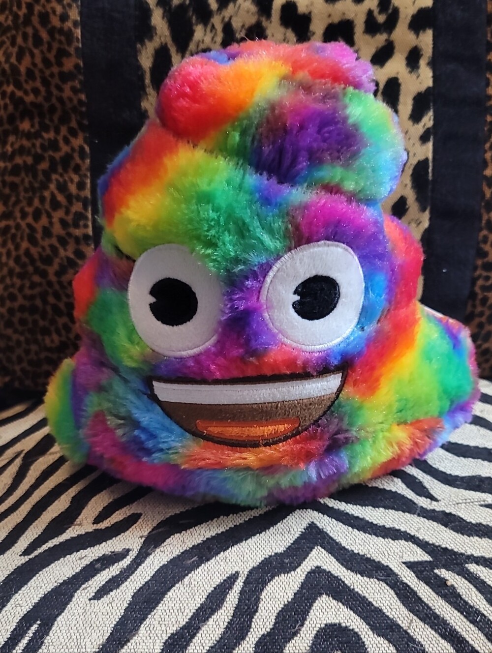 Brand New Tye Dye Poop Emoji Bank